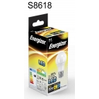 Лампа светодиодная ENERGIZER Шарообразная E27-806 Lm-9,5W→60 Вт (теплый свет) (1/72)
