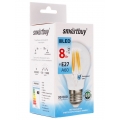 Лампа светодиодная SMART BUY A60-8W-220V-4000K-E27 FIL (белый свет)