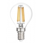 Лампа светодиодная SMART BUY P45-5W-220V-4000K-E14 FIL (глоб, белый свет)