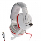 Гарнитура Qcyber Dragon GH9000 white 7.1,