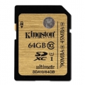 Карта памяти SDXC 64GB Kingston Class 10 UHS-I Ultimate (90/45 Mb/s)