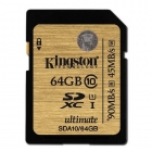 SDXC 64GB  Kingston Class 10 UHS-I Ultimate (90/45 Mb/s)