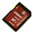 Карта памяти SDXC 64GB Kingston Class 10 UHS-I U3 (90/80 Mb/s)