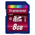 SDHC  8GB  Transcend Class 10  UHS-I