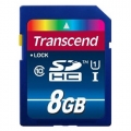 Карта памяти SDHC 8GB Transcend Class 10 UHS-I 300X