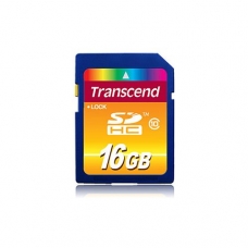Карта памяти SDHC 16GB Transcend Class 10