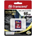 Карта памяти SDHC 16GB Transcend Class 10 UHS-I