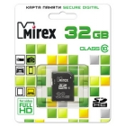 Карта памяти SDHC 32GB MIREX Class 10