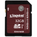 Карта памяти SDHC 32GB Kingston Class 10 UHS-I U3 (90/80 Mb/s)