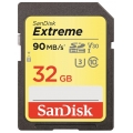 Карта памяти SDHC 32GB SanDisk Class 10 Extreme V30 UHS-1 U3 90MB/s