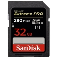 SDHC 32GB  SanDisk Class 10 Extreme Pro UHS-II 280/250MB/s