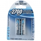 Аккумулятор ANSMANN R6 Professional (2700 mAh) (2 штуки в блистере)