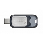 USB 3.0 128GB Sandisk CZ450 Ultra Type-C, USB Type-C серебро