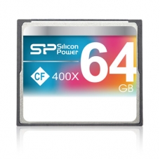 Карта памяти Compact Flash Silicon Power 64GB 400x (SP064GBCFC400V10)