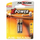 Элемент питания ANSMANN  AAAA (4A / LR61) X-Power  BL2   (20/100)