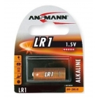 Элемент питания ANSMANN LR1 (1 штука в блистере) BL1 (10/100/1000)