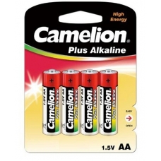 Батарейки AA (пальчиковые) CAMELION LR6 (4 штуки в блистере)
