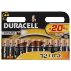 Элемент питания DURACELL LR6 BL12 (Basic MN1500)
