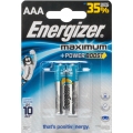 Батарейки AAA (мизинчиковые) ENERGIZER  LR03 Maximum