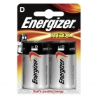 Элемент питания ENERGIZER  LR20 Max (2 бл)