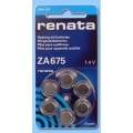 Элемент питания RENATA ZA 675 BL6 (для слуховых аппаратов) (6/60/300)