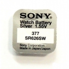 Элемент питания SONY (377) SR626SWN-PB, SR66   (5/100/1000)