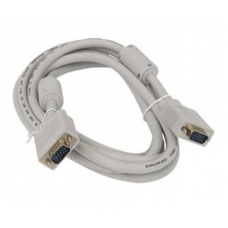 Кабель AOPEN (ACG341AD-1.5M) монитор-SVGA card, 2 фильтра, 1.5 метра