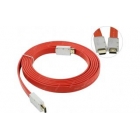 Кабель HDMI 3 метра плоский AOPEN (ACG545A-R-3M)