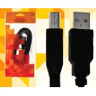 Кабель OXION USB 2.0 AM-BM, 3 м., серия 