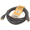 Кабель HDMI 3 метра TV-COM (CG150S-3M), версия 1.4 +3D