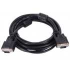 Кабель соединительный TV-COM SVGA (15M - 15M), 2 фильтра, 10 метров