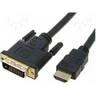 Кабель TELECOM HDMI to DVI-D Dual Link (19M -25M), 3 метра