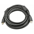 Кабель TELECOM HDMI to HDMI (19M -19M) ver.1.4b, 2 фильтра, позолоченные контакты, 5 м. (1/40)