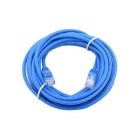 Патч-корд литой TELECOM UTP кат.5е, синий, 1,0 м. (1/250)