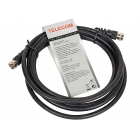 Кабель соединительный антенный TELECOM RG59 F-male--F-male, 2 м. (1/100)