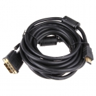 Кабель TELECOM HDMI to DVI-D (19M -19M), 2 фильтра, позолоченные контакты, 10 м. (1/20)