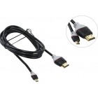Кабель VCOM HDMI to MicroHDMI 1.4V+3D, 1.2 м., блистер (1/40)