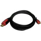 Кабель VCOM HDMI to MiniHDMI 1.4V, 24K GOLD HQ, оранжевые литые раъемы, 1.8 м., блистер (1/32)