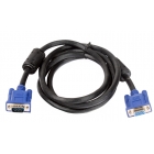 Кабель VCOM монитор-SVGA card (15M - 15M), 2 фильтра, 3 м. (1/35)