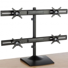 Настольный кронштейн для 4-х мониторов KRON D407MB
