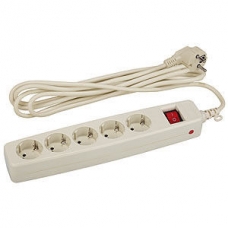 Сетевой фильтр ЭРА USF-5es-3m-I, 5 гнезд