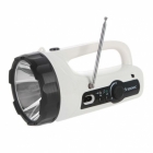 Аккумуляторный светодиодный фонарь КОСМОС 9191LED, с радио