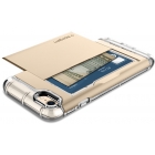 Чехол SGP для iPhone 7 Crystal Wallet 042CS20983. Шампань