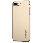 Клип-кейс Spigen для iPhone 7 Plus Thin Fit 043CS20734. Шампань