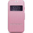 Чехол Moshi SenseCover для iPhone 7 Plus. Материал пластик/полиуретан. Цвет розовый.