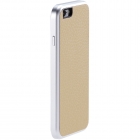 Чехол Just Mobile AluFrame Leather iPhone 6 case - Beige