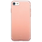 Чехол Baseus Simple Series Case （With-Pluggy）For iPhone7  Transparent Rose Gold
