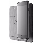 Чехол LAB.C Smart Wallet 2 in 1 для iPhone 7. Материал пластик/полиуретан. Цвет черный