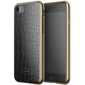 Чехол LAB.C Crocodile Case для iPhone 7. Материал пластик/полиуретан. Цвет черный