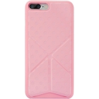 Чехол Ozaki O!coat 0.4+Totem Versatile для iPhone 7 Plus. Материал пластик/полиуретан. Цвет: розовый